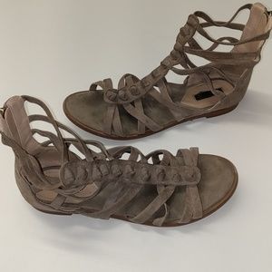 Gladiator suede sandles